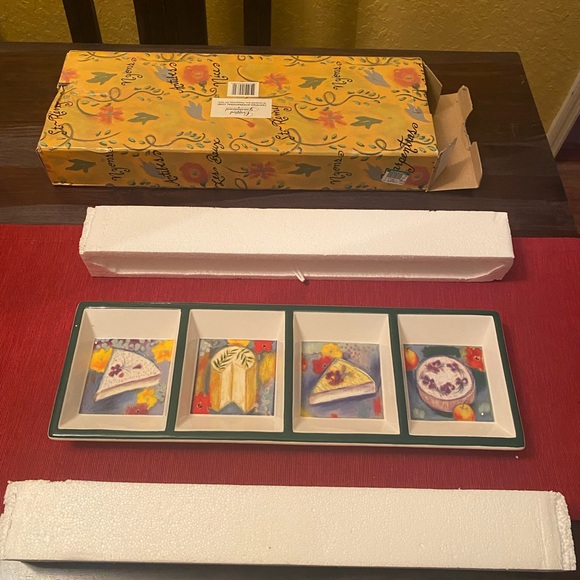 Certified International sectional Provence tray - Picture 4 of 12